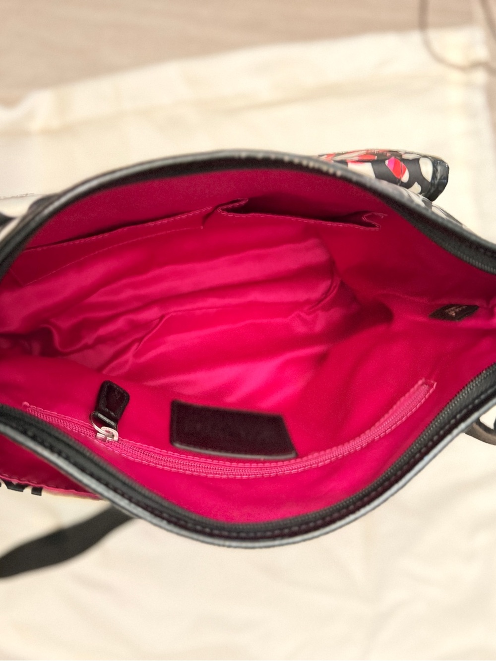 Coach Poppy Graffiti Shoulder Bag - Picture 5 of 6
